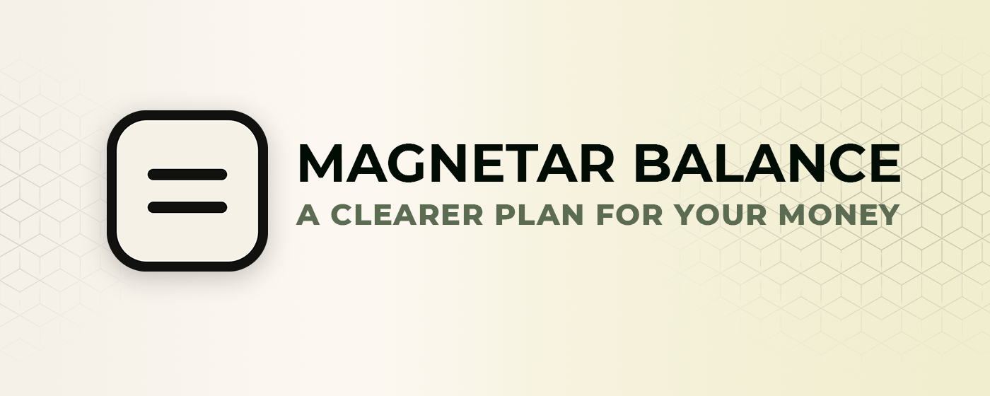 Magnetar Balance budgeting web app for personal and shared budgets